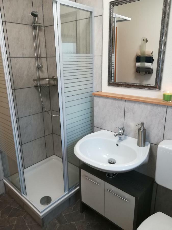 Ferienwohnung Am Reinhardswald - Eichenlaub - Mit Sauna Trendelburg Exterior foto